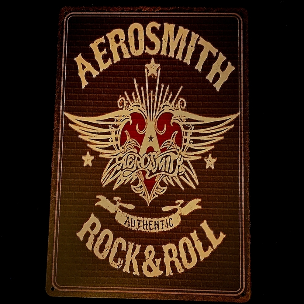 Aerosmith Band Decorative Aluminum Sign